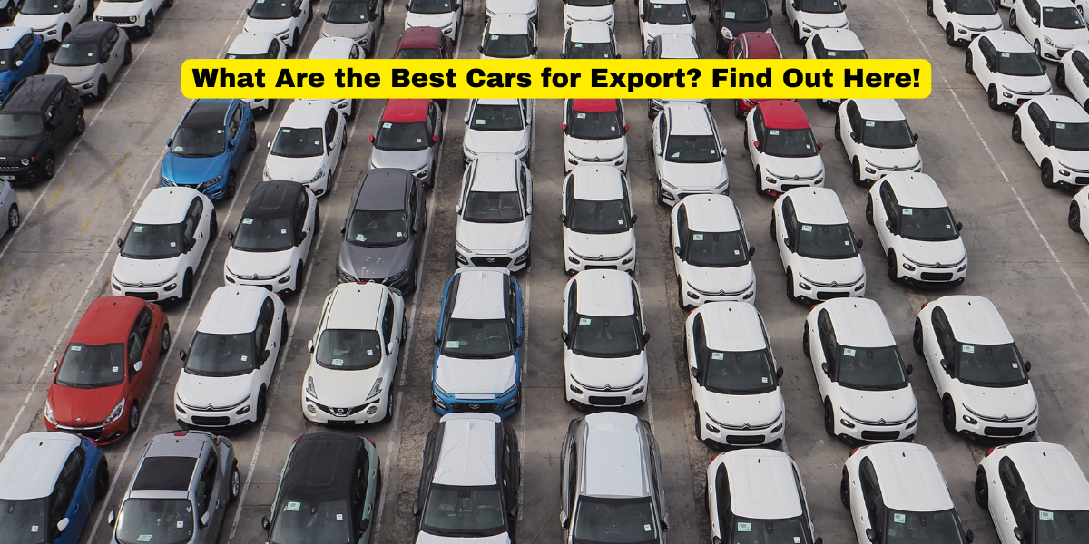 What Are the Best Cars for Export? Find Out Here!