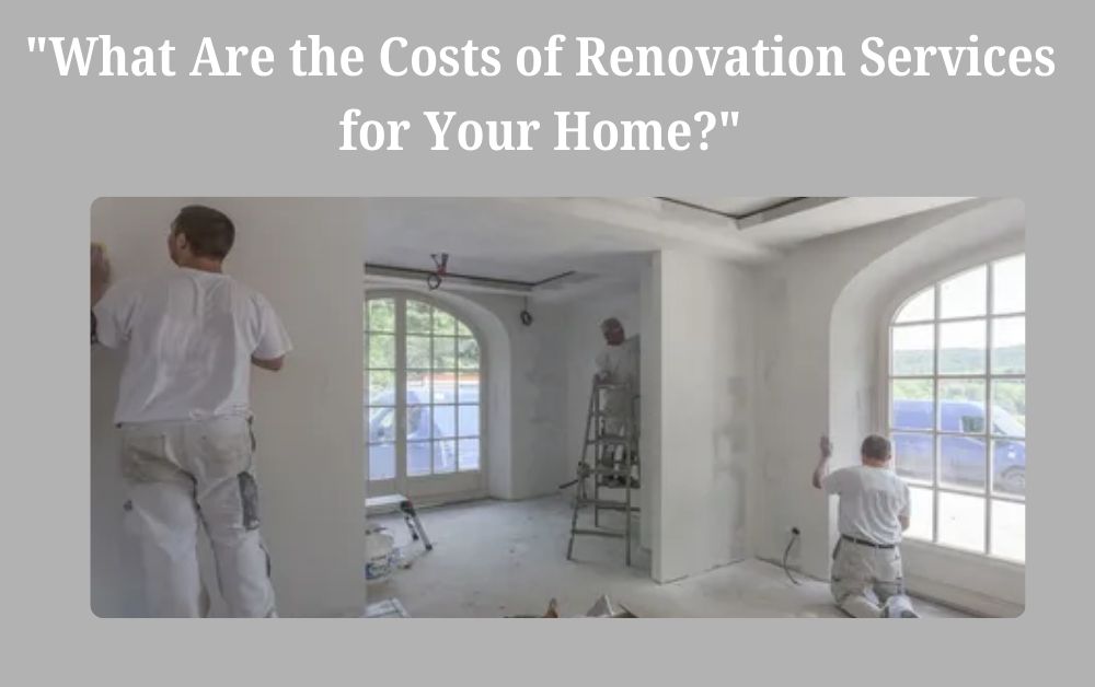 Renovation Services in Dubai