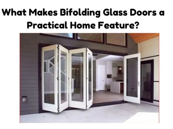 Bifolding glass doors in dubai